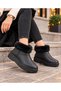 Women's Fur Waterproof Comfortable Sole Lightweight Ankle Boots - 2