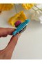 Hand Knitted Amigurumi Strawberry Candy Hairless Baby Clip Organic Cotton Transition Period Clip to Organic Food Grade - 3