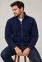Unisex 270 Gr Cotton Fleece Zippered Stand Collar Kangaroo Pocket Winter Fleece