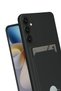 Zngzrmll Newface Galaxy S24 Fe Case Kelvin Silicone with Business Card Holder (220818) - Black - 4