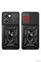 Zngzrmll Newface Vivo Y18 Case Pars Silicone with Lens Ring (223939) - Red - 2