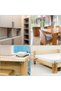 20 Pcs Premium Removable Corner Brace, Butterfly Shelf Support Bracket, White Shelf Holder, Heavy Duty Cabinet Shelf Support for Wooden Shelves, Cabinets, Cupboards & Furniture - 5