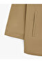 Hooded Raincoat Regular Fit Zippered Long Sleeve with Pockets - 3