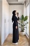 Women's Modal Fabric Flowy Casual Palazzo Trousers - 3