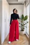 Women's Modal Fabric Flowy Casual Palazzo Trousers