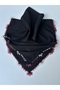 Hand Work Needlepointed Square Writing 100X100 cm Handcrafted - 3