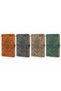 Vintage Rudder and Anchor Patterned Leather Look Notebook 20X12 cm Retro Sailor Themed Notepad 1 Piece - 3