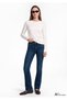 Sleeve Detailed Ecru Knitwear Slim Fit / Narrow Cut 1710916-70057
