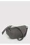 Faux Suede Gray Crossbody Bag 1912622-80867 - 2