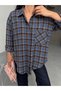 Women's Relaxed Plaid Melton Shirt - 2