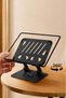 1 Piece Foldable Desktop Phone and Tablet Stand – Desktop Holder, Handsfree Portable Black Phone Holder Tablet Stand Jx-045 - 2