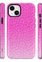iPhone 15 Compatible - Pink Pattern, Double Layer Cover, Glossy Surface Protective Case - 2