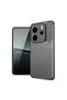 Xiaomi Redmi Note 14 4g Compatible Case Auto Focus Carbon Cover - Gray - 6