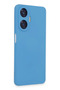 Realme C55 Compatible Case Nano Velvet Silicone - Blue - 8