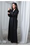 Chic Black Elegance Abaya - 4