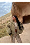 Khaki Belted Oversize Bomber Jacket - 5