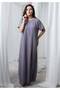 Grey CEY Fabric Under Abaya - 2