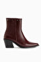 Liddy Burgundy Women's Boots and Ankle Boots with Removable Heel - 2
