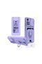 Xiaomi Redmi Note 11t Compatible Case Zuma Silicone with Ring for Business Card - Lilac - 7