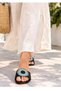 Women's Satin Slippers - 3