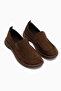 Greta Brown Suede Thick Sole Women's Loafer - 3