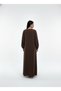Lightweight Brown Harir Maqsood Prayer Abaya - 4