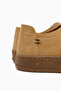 Judi Genuine Leather Camel Suede Comfortable Sole Women's Sneakers - 6