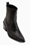Elvia Black Elastic Women's Boots - 2