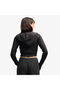 Essential Ribbed Women's Black Sweatshirt - 3