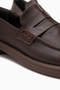 Mari Brown Thick Sole Women's Loafer Shoes - 5