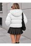 Women's Winter Hooded Coat - 3