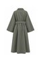 Long Gabardine Trench Khaki - 2