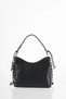 Knitted Detailed Shoulder Bag Black - 3
