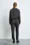 Cessıe Knitted Women's Sweatpants Brown - 6