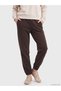 XSIDE Brown Women's Jogger Pants with Elastic Waistband—The ALITA CITY Difference - 2