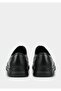 Black Leather Men's Shoes - 4