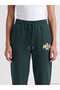 Alita City with a Difference in Color, Xside Green Los Angeles Printed Women's Jogger Sweatpants - 3