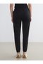 Alita City Lcw Vision Black Women's Jogger Sweatpants with Elastic Waist - 4