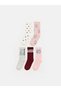 5-Piece Embroidered Girls' Socks for Style Enthusiasts from Uzg Store