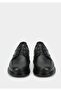 Black Leather Men's Shoes - 3