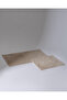 Valou 2-Pack Cotton Bath Mat - Beige - 2