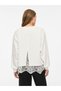 Sweatshirt VISIF mit Spitzenbesatz - 4