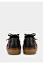 Brown Leather Women's Sneakers - 4
