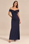 Off-The-Shoulder Draped Long Dress - 3