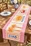 مفرش طاولة منقوش من Ciao Soleil / مفرش طاولة / مفرش أمريكي - 3
