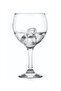 3 Pieces Misket Large Size Goblet Set 645 Ml - Clear - 2