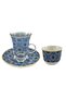 20-Piece Tea Set, Blue / Gold - 2