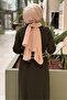 Shirt Collar Three Button Mercerized Dress - 4