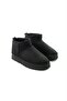 Mayge Black Suede Fur Lined Thick Sole Ankle Boots - 6