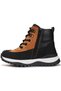 Dor 100% Leather Zippered Boys' Boots Shoes - 6